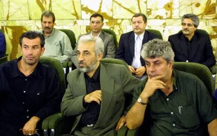 مراسم تشییع علی دایی و پدرش