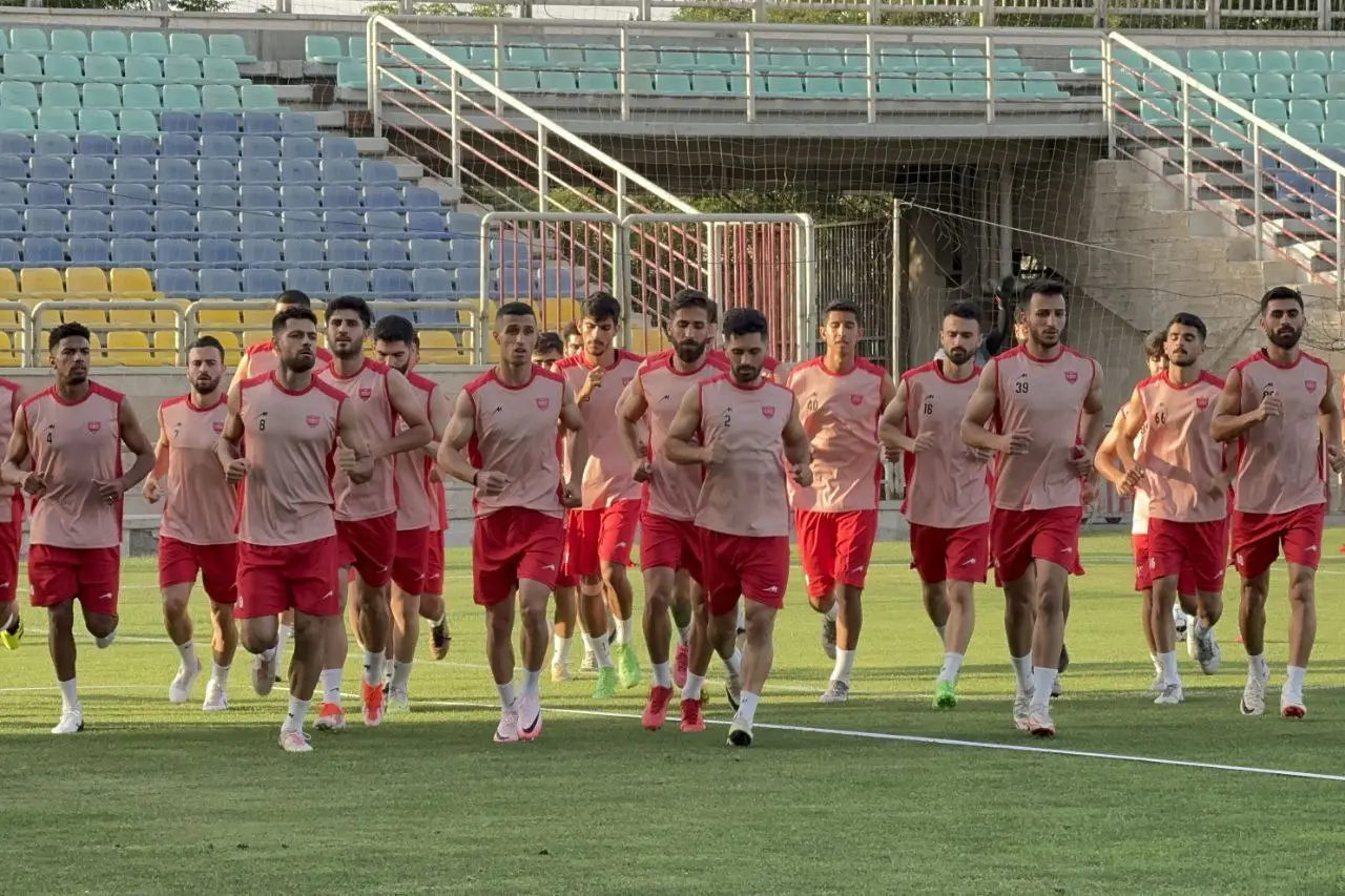 تمرین پرسپولیس