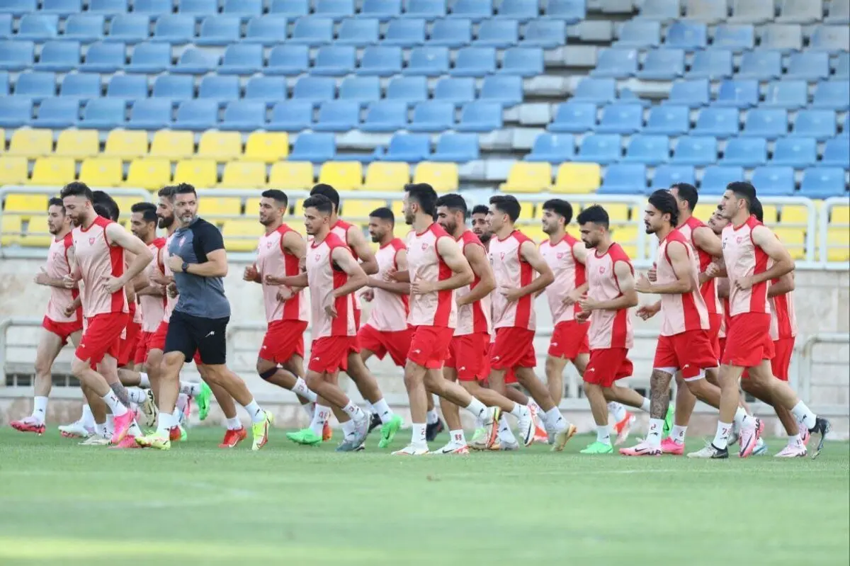 تمرین پرسپولیس