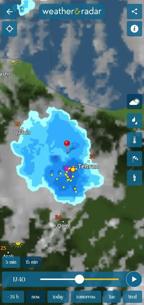 طوفان تهران