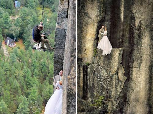 تصویری از ترسناک‌ترین جشن عروسی دنیا