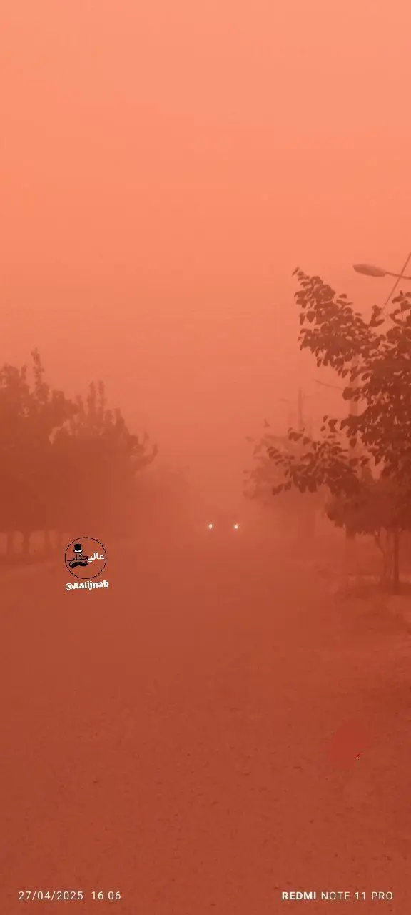 طوفان در مشهد