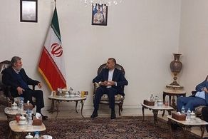 دیدار وزیر امور خارجه با دبیرکل جنبش جهاد اسلامی فلسطین