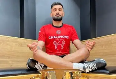 عارف آقاسی و خداحافظی با تراکتورسازی از آذربایجان غربی!+عکس