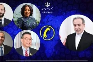 ادامه گفتگوهای تلفنی وزیر امور خارجه با وزیران کشورهای عضو شورای حکام آژانس 