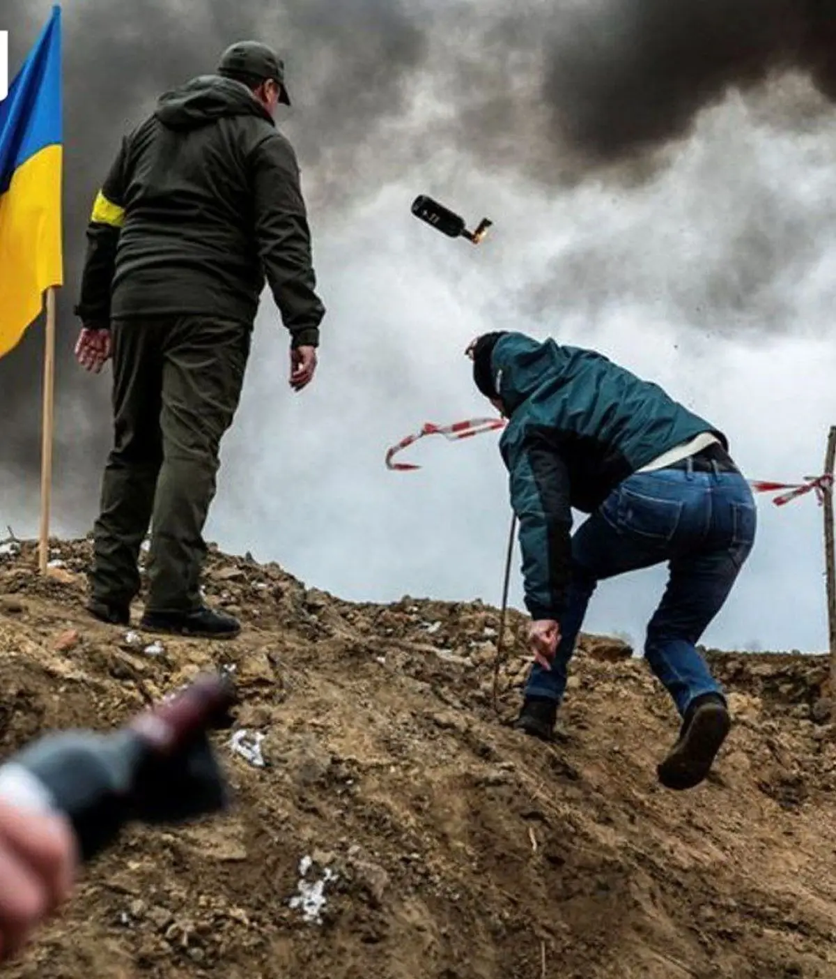 فیلمی از آموزش عجیب و غریب به سربازان اوکراینی+ببینید