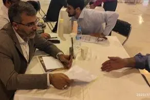 برپایی میز خدمت در نمازجمعه با حضور رییس سازمان بازرسی شهرداری تهران