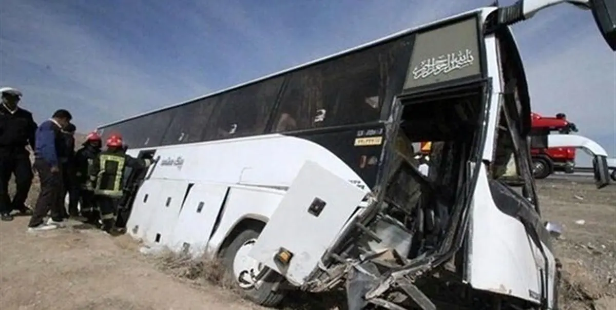 فاجعه ای دیگر؛ واژگونی اتوبوس در محور تهران- اندیمشک