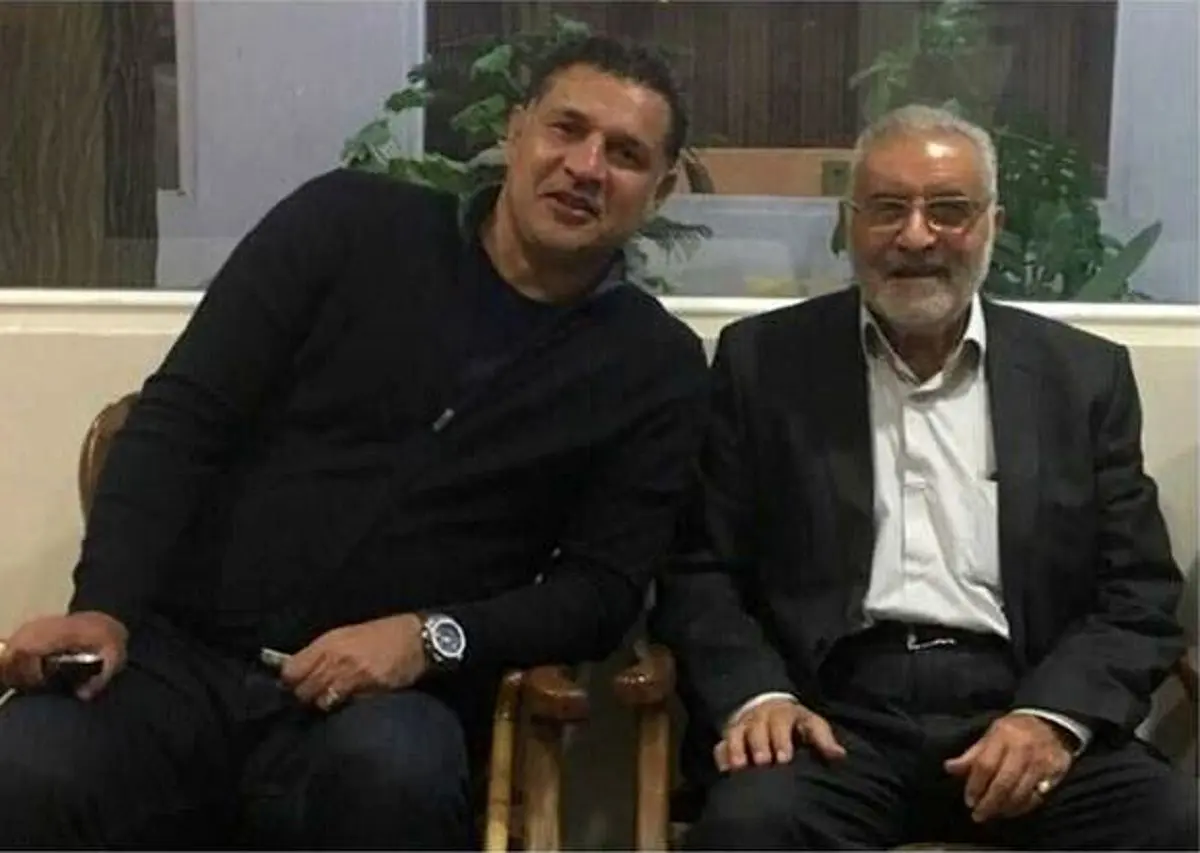 مراسم تشییع پدر علی دایی، با حضور چهره های سرشناس و فوتبالی