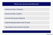 حامد لک کاندید بهترین سیو لیگ قهرمانان آسیا
