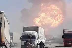 ۱۰۰۰ دستگاه کامیون در انفجار گمرک اسلام‌قلعه دچار حریق شدند/ مرز دوغارون حداقل ۲ هفته تعطیل است