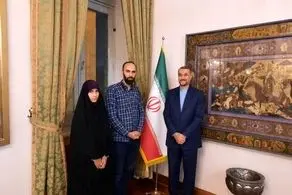 امیرعبداللهیان با فرزندان شهروند ایرانی زندانی در سوئد دیدار کرد