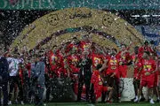 گزارش تصویری|جشن قهرمانی پرسپولیس در جام حذفی