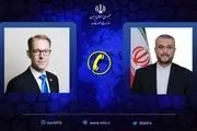 رایزنی وزرای خارجه ایران و سوئد