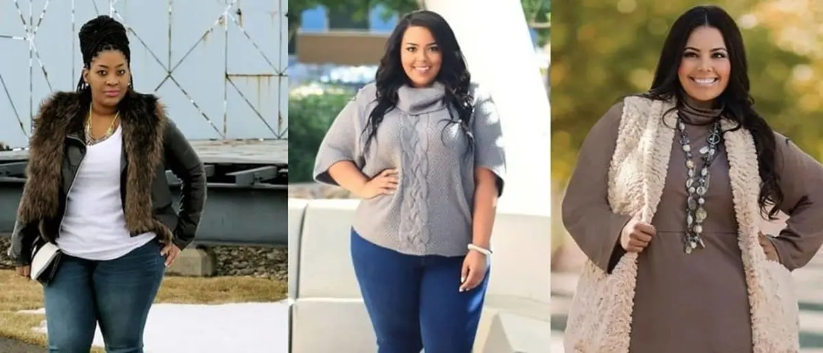 افراد چاق با این لباس‌ها لاغرتر شوید!