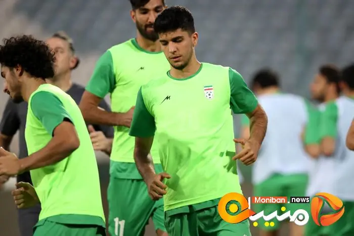 گزارش تصویری| تمرین تیم ملی فوتبال برای بازی با ازبکستان