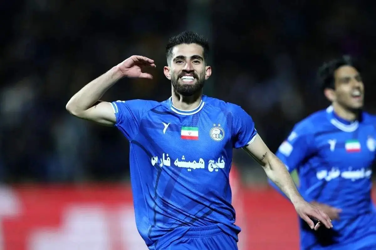 ببینید لحظه دیدنی و هیجانی گل اول استقلال به صنعت نفت آبادان!