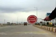 جاده قزوین - همدان مسدود است