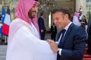 تصویر جالب از استقبال مکرون از بن سلمان+ببینید 