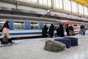 استرداد وجه به کلیه مسافران قطار تهران - مشهد 