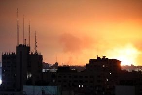 حماس به بمباران اتمی غزه واکنش نشان داد 