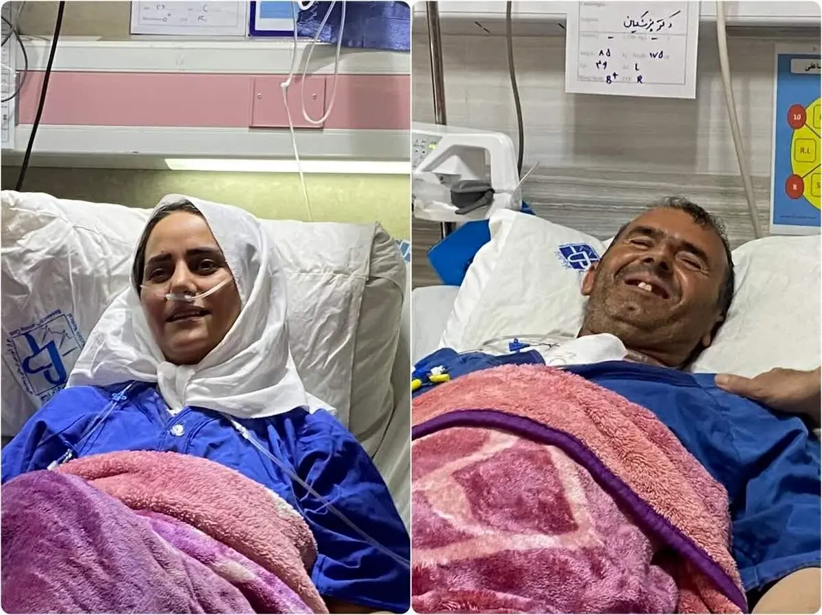 عکس دو بیماری که مسعود پزشکیان آنها را عمل کرد + ببینید