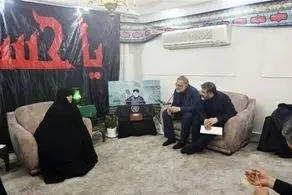 زاکانی به منزل شهید رییسی رفت/ پیشنهاد زاکانی به جمیله علم‌الهدی