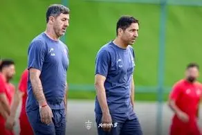 تمرین جذاب پرسپولیسی ها با حضور آقا وحید و کریم در ترکیه/ عکس