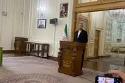 وزیر امور خارجه: به مقامات اروپایی گفتم پلیس خویشتن‌داری کرده است