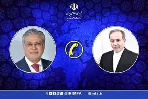 تماس تلفنی وزرای خارجه جمهوری اسلامی ایران و پاکستان 