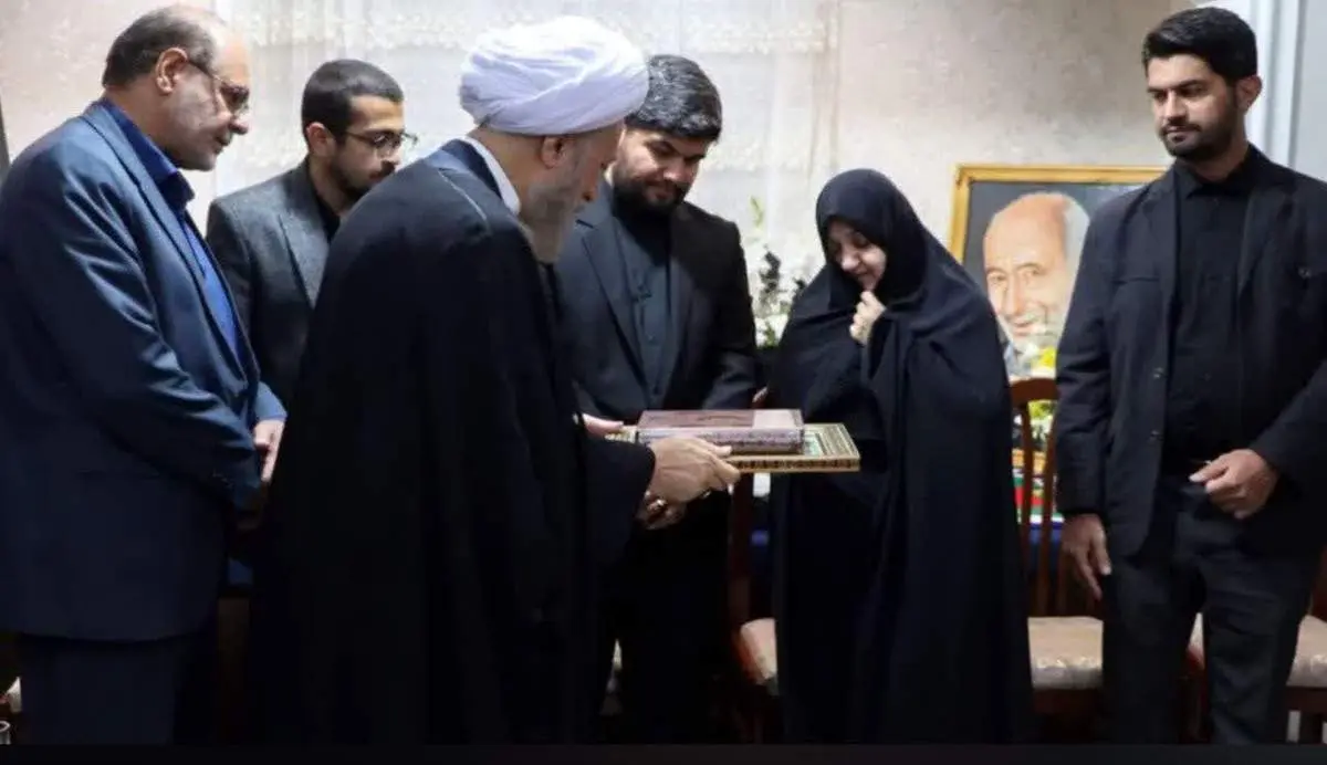 پیام نماینده رهبر انقلاب به خانواده سردار غیب پرور 