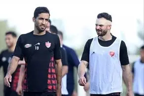 ببینید وضعیت عجیب سروش رفیعی در تمرین پرسپولیس!