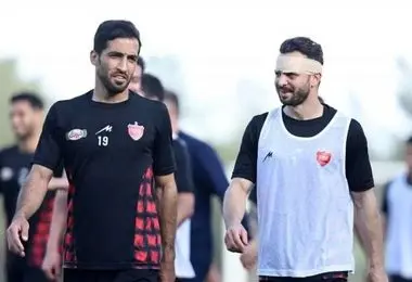 وضعیت عجیب سروش رفیعی در تمرین پرسپولیس!