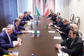 دیدار روسای جمهور ایران و تاجیکستان