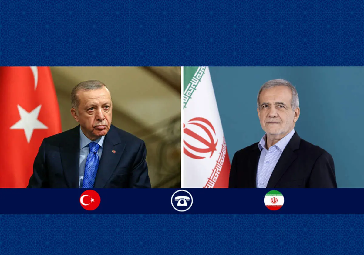 تماس تلفنی مسعود پزشکیان با رجب طیب اردوغان 