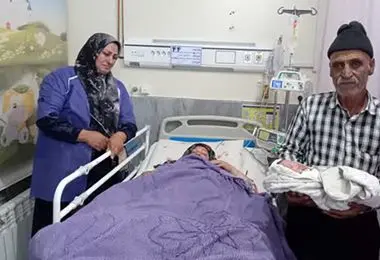 این پیرمرد 71 ساله صاحب یازدهمین فرزند شد