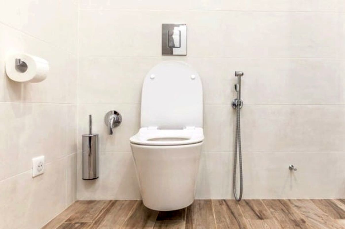 ایده خنده دار ساخت توالت عمومی ایرانی بدون در وسط فضای باز حماسه ساز شد/ عکس