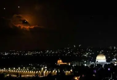 اصابت موشک های سپاه پاسداران در سرزمین اشغالی 