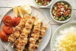 طرز تهیه جوجه کباب خانگی در ماهیتابه رژیمی