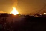 انفجار در خط انتقال گاز سراسری کشور در بروجن