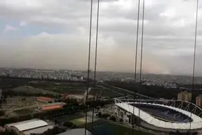 تصاویر وحشتناک از گرد و غبار در مشهد+ فیلم