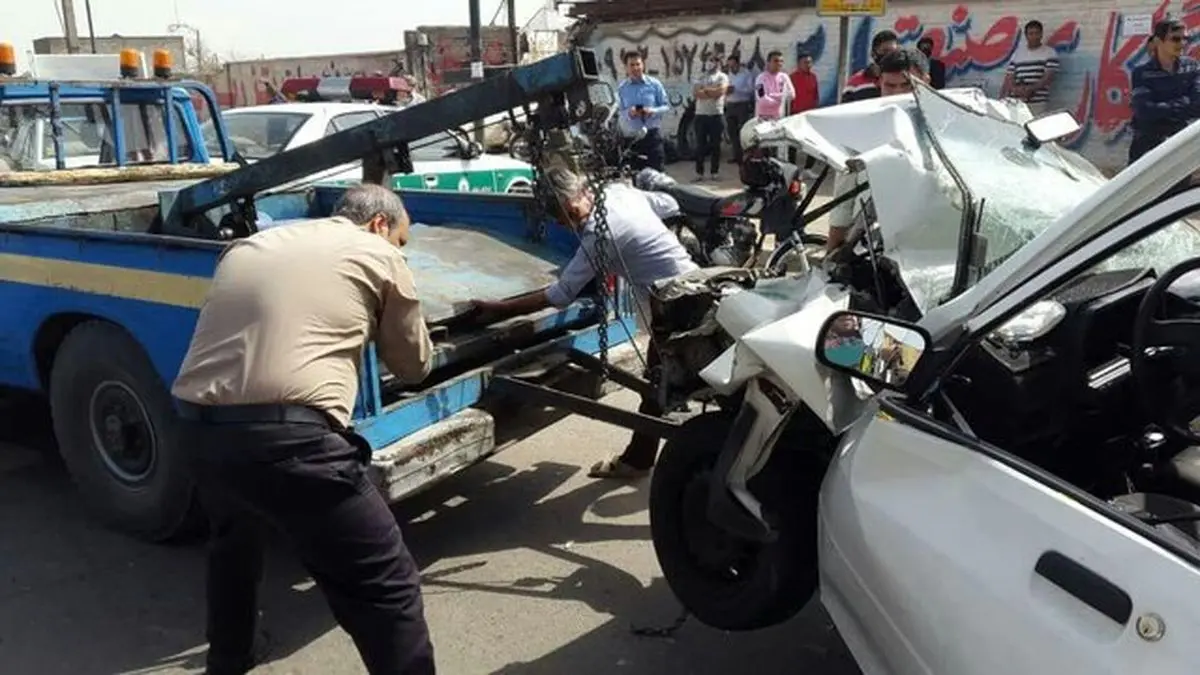 تصادف مرگبار در بزرگراه شهید کاظمی تهران