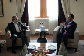 دیدار وزیر امور خارجه ایران با نخست‌وزیر و وزیر خارجه قطر 