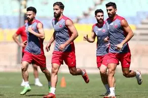  تمرین سنگین پرسپولیس با حضور یک بازیگر