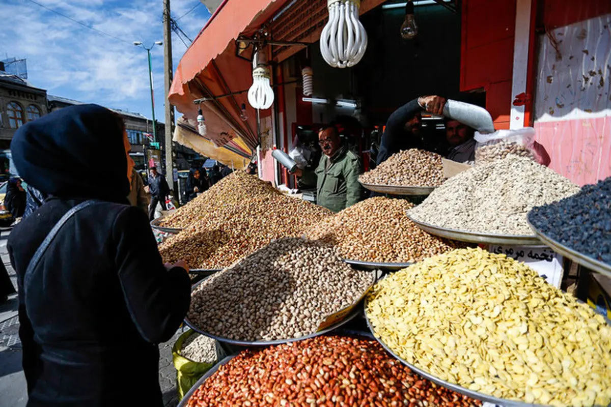 آجیل یلدایی ۲۰۰ تا ۴۰۰ هزار تومان!