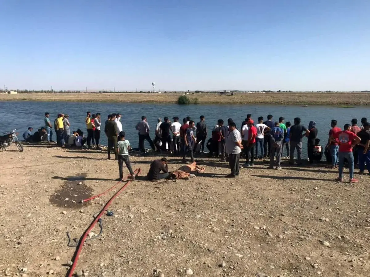 غرق شدن ۲ جوان در آبگیر جمال آباد پاکدشت