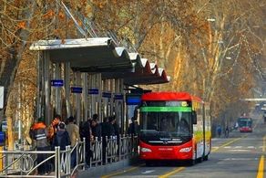 اتوبوس های 18 متری به تهران وارد شد!