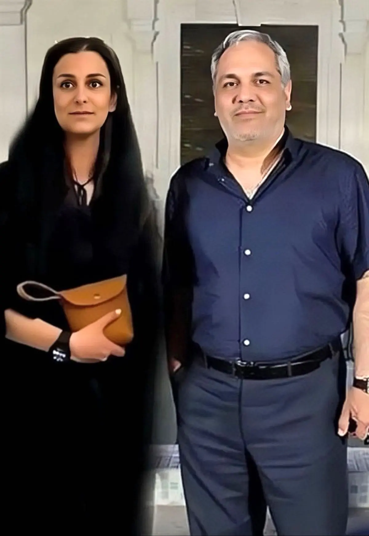 چهره سیبیلوی مهران مدیری در کنار دخترش شهرزاد خانم/ عکس
