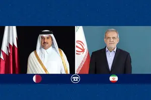 دلجویی مسعود پزشکیان از دولت و ملت قطر 