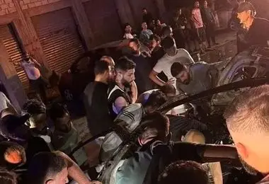 دقایقی پیش اسرائیل یک خودرو را در لبنان ترور کرد